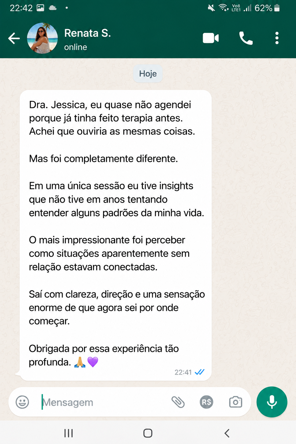 Depoimento de Renata S.
